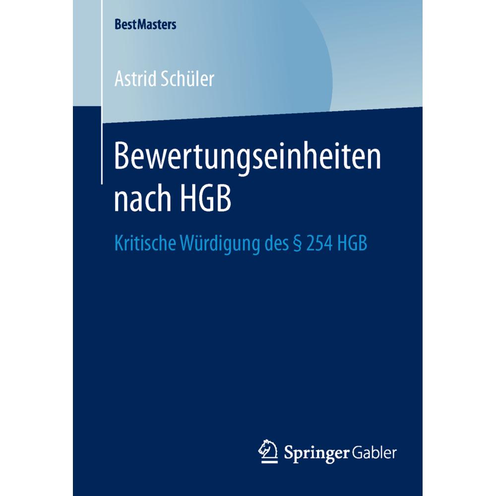 Thumbnail - Bewertungseinheiten nach HGB, Fachbücher
