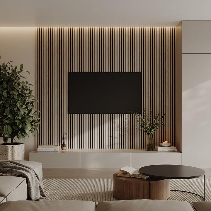 Immagine prodotto Vicco Wandpaneele Akustikpaneel, Braun, 4 Stück (4 pz.)