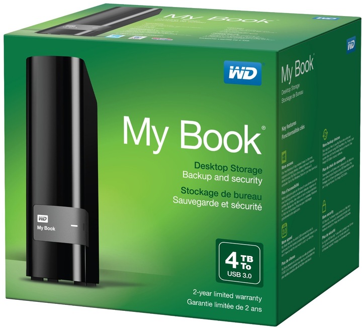 Productafbeelding WD Mijn Boek WDBFJK0040HBK-EESN (4 TB)