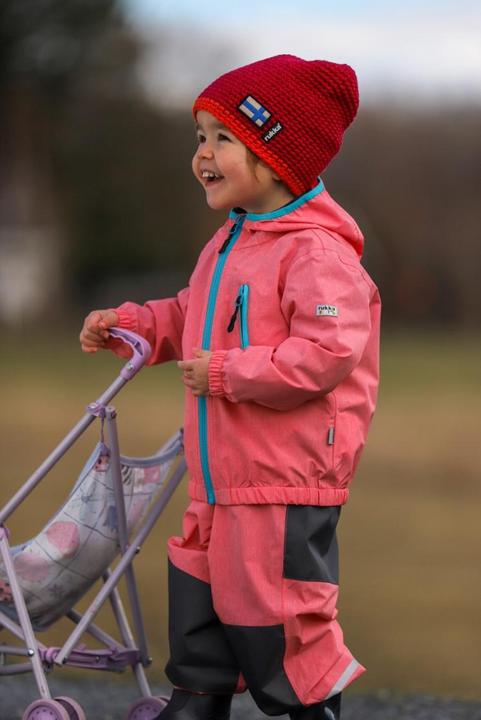 Produktbild Rukka Kinder Regen Latzhose Dinu peacock (80)
