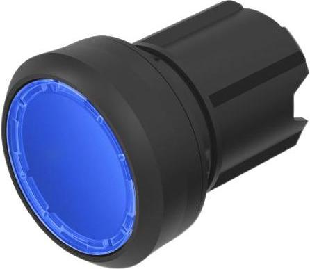 Actual product image EAO Push-button actuator Push-button end Raised Blue IP66 / IP67 / IP69K 45 series