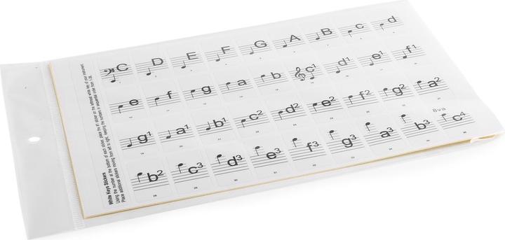 Image du produit Max Autocollant de partition KB-KEY (Instrument Éclairage)