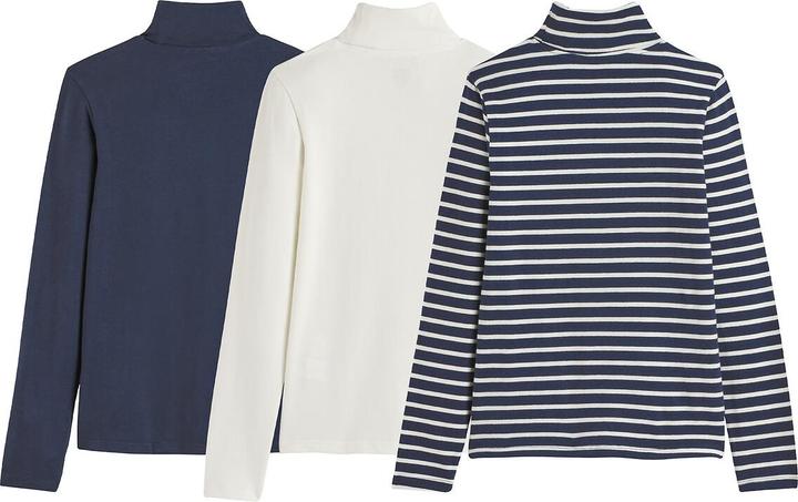 Produktbild La Redoute Collections 3er-Pack Unterziehrollis (128)
