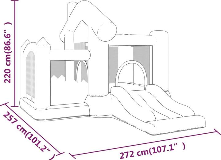 Image du produit HappyHop Château gonflable