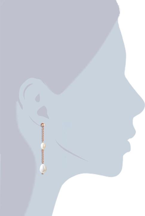 Image du produit Valero Pearls Femme Acier inoxydable Perle d'eau douce de culture or rose - 24317 (Acier inoxydable)