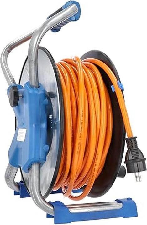 Actual product image As - Schwabe Metal cable reel with protective insulation (50 m, 1.50 mm²)