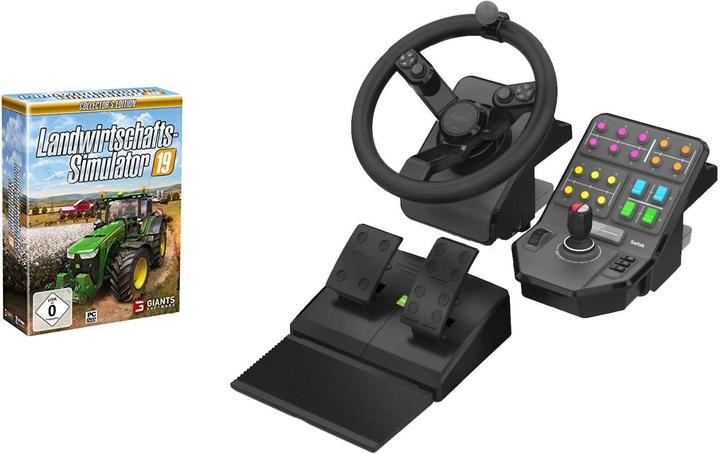 Actual product image Logitech G Saitek Farm Sim + Farming Simulator 19 Collector's Edition