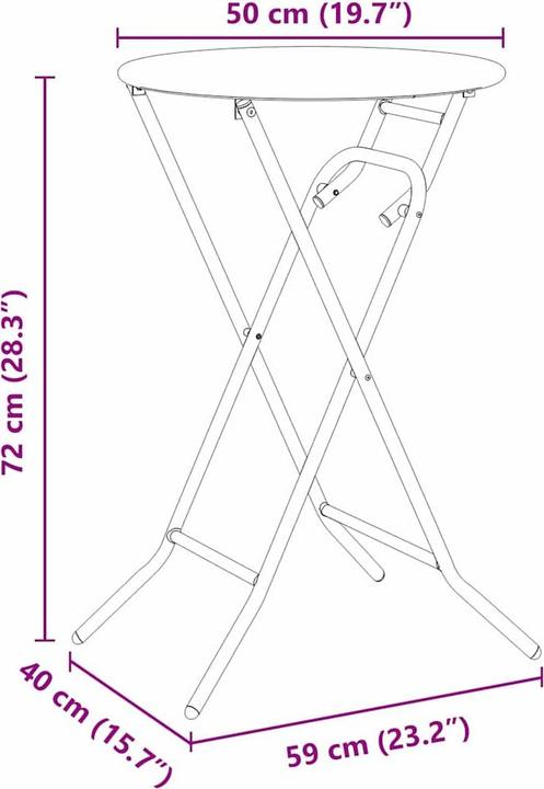 Image du produit vidaXL Gartentisch
