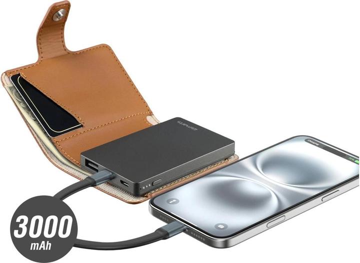 Image du produit 4smarts Banque d'alimentation PowerWallet 3000mAh (3000 mAh, 10 W, 11.10 Wh)