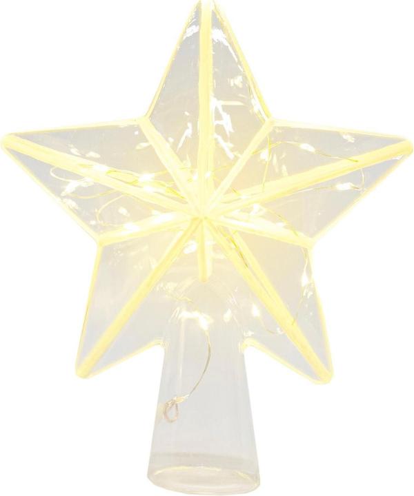 Actual product image Sirius Baumspitze Agnes, 20 LEDs, 22 cm, Klar (1x)
