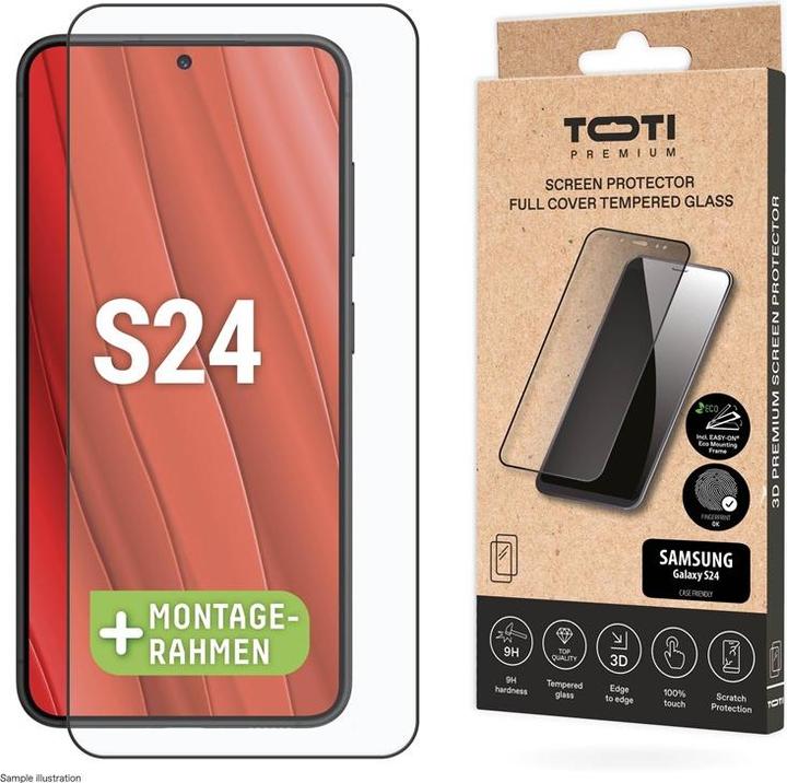 Toti Screen Protector Galaxy S24 (1 pcs., Samsung Galaxy S24)