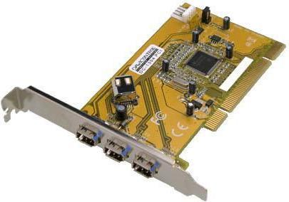Actual product image Dawicontrol PCI FireWire Controller