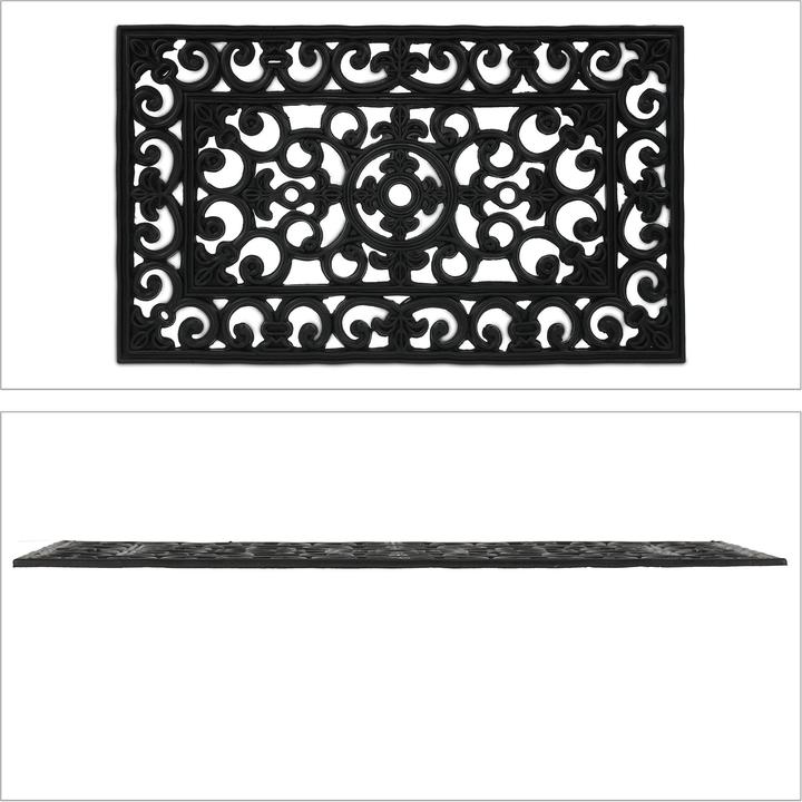 Immagine prodotto Relaxdays Tappeto-gomma esterno (75 x 45 x 1 cm)
