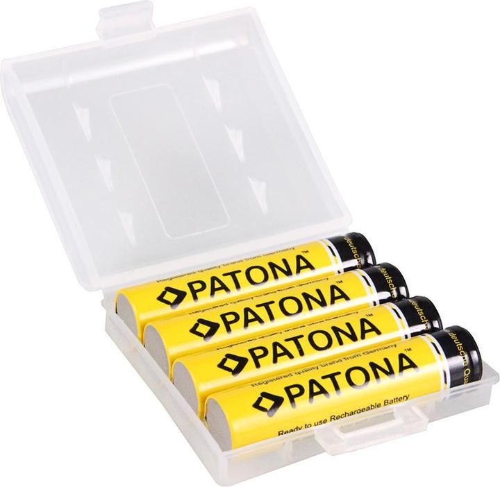 Produktbild Patona Akku 4x Micro AAA 900mAh NiMH (4 Stk., AAA, 900 mAh)