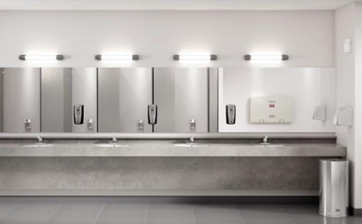 Immagine prodotto Rubbermaid Distributore di sapone e disinfettante AutoFoam, 1100 ml, nero/argento cromato o bianco