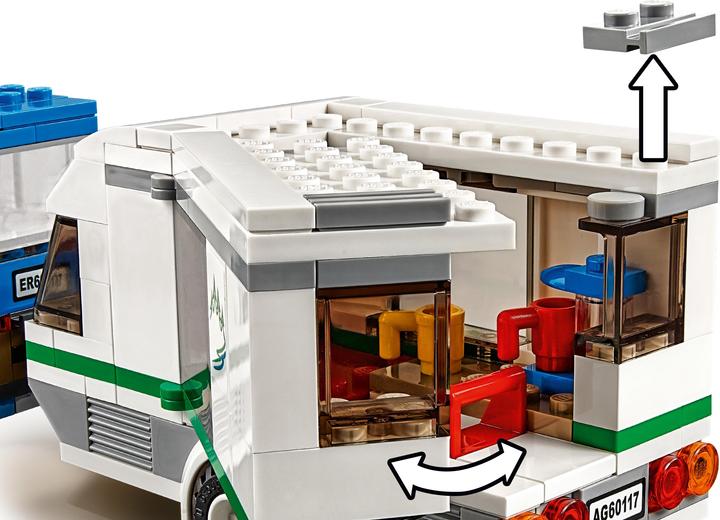 Actual product image LEGO City Van & Caravan (60117, LEGO City)