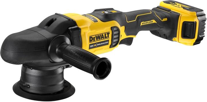 Produktbild DeWalt Pulesan-Maschine 18V, 125mm mit 2x5Ah Batterien