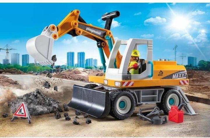 Produktbild Playmobil Bagger (71749, Playmobil Action Heroes)