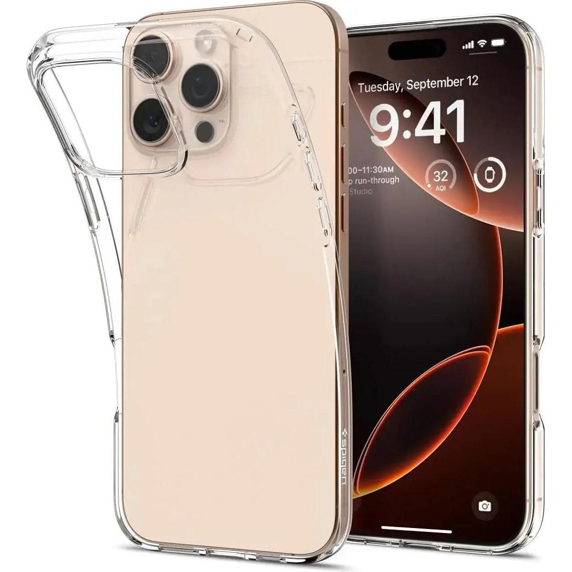 Thumbnail - Spigen Crystal Flex (Apple iPhone 16 Pro Max), Smartphone Hülle, Transparent