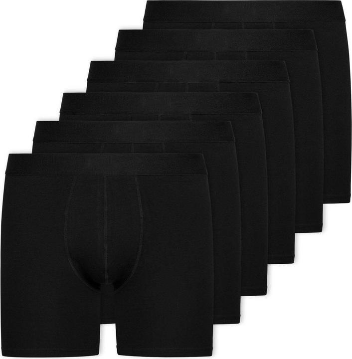 Produktbild Snocks Lange Boxershorts ohne Logo (XL, 6er Pack)