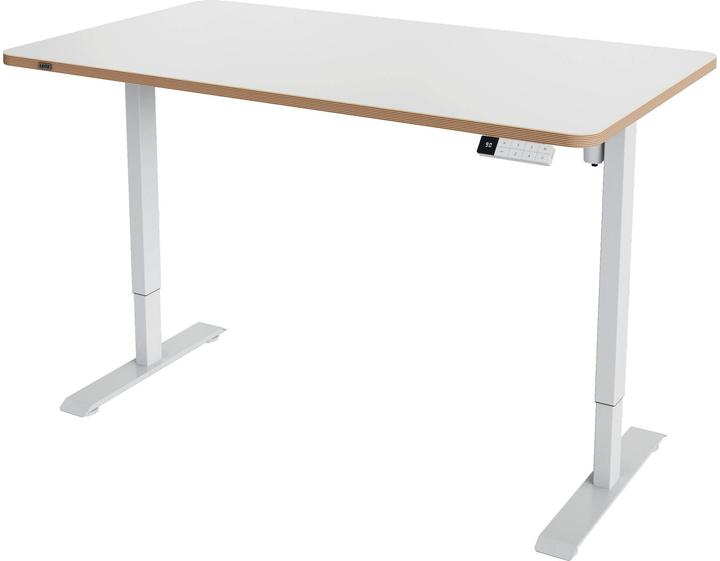 Leitz Stehtisch Höhenverstellbar, elektrisch, 140 x 80 cm (140 x 80 x 72 cm)