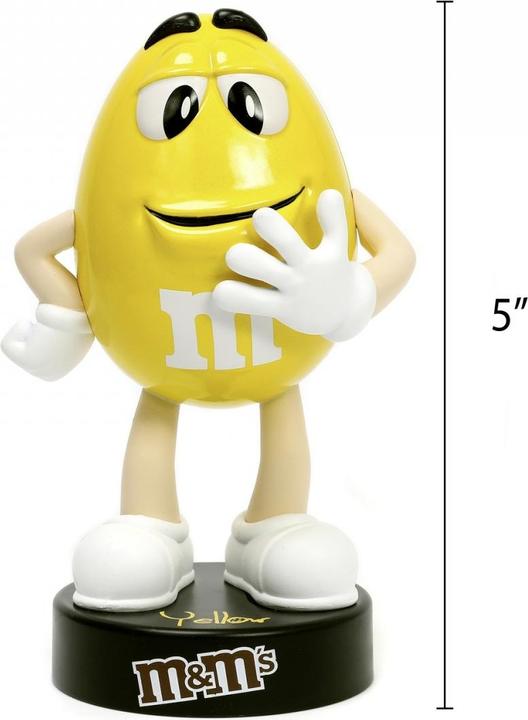 Actual product image Jada M&Ms Yellow Figure 4"