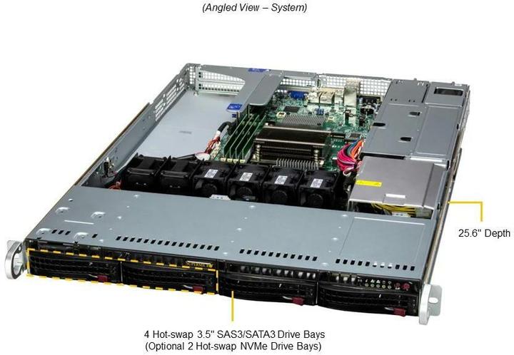 Immagine prodotto Supermicro UP SuperServer 511R-W