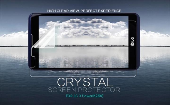 Actual product image Nillkin Super Clear (1 Piece, LG X Power)