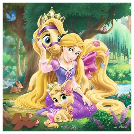 Produktbild Ravensburger Palace Pets - Belle, Cinderella und Rapunzel (49 Teile)