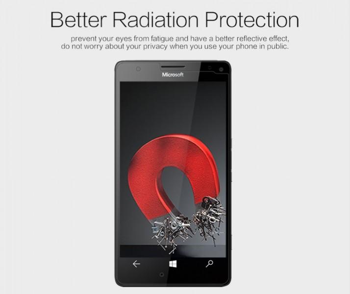 Actual product image Nillkin Matte Series (1 Piece, Microsoft Lumia 950 XL)