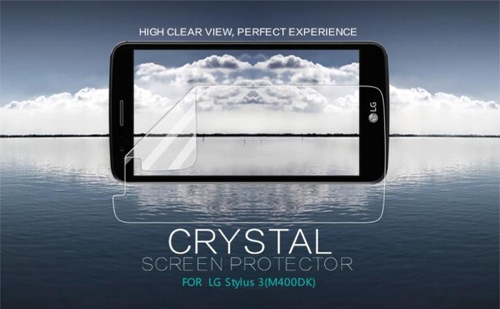 Actual product image Nillkin Super Clear (1 Piece, LG Stylus 3)