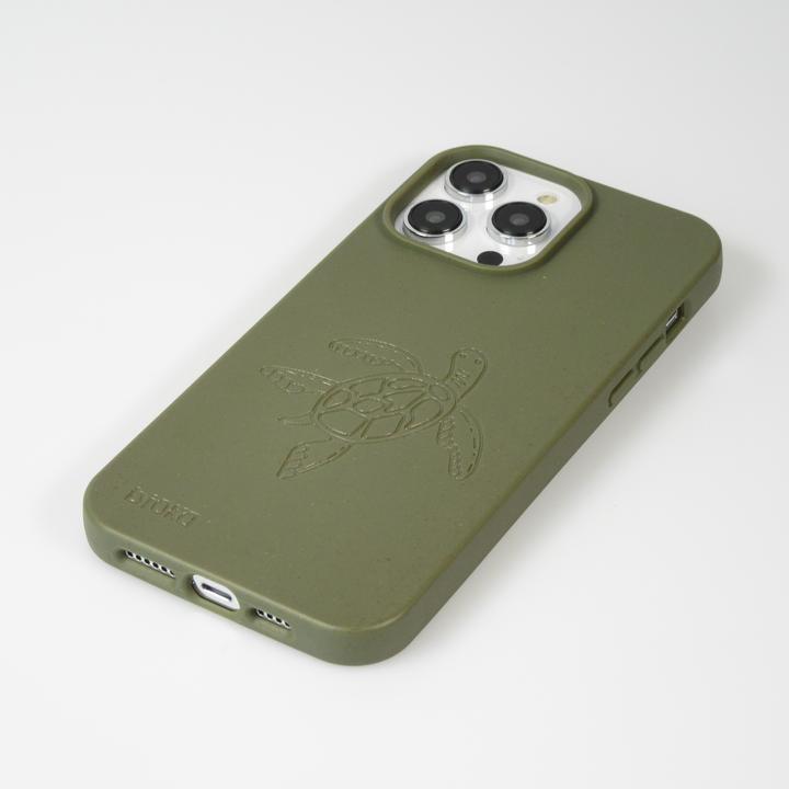 Actual product image Bioka Coque biodégradable et compostable Eco-Friendly Esprit de la tortue (Apple iPhone 14 Pro Max)