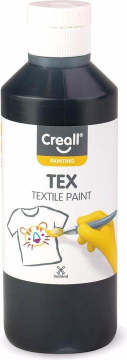 Image du produit Creall Textielverf Zwart, 250ml (Noir, 250 ml)