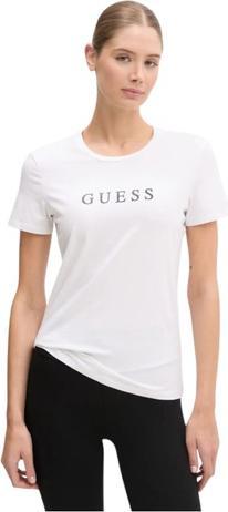 Actual product image Guess Damen T-Shirt New Carrie T-Shirt Weiss (L)