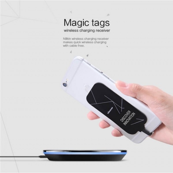 Actual product image Nillkin Magic Tags Qi Sticker (Lightning)