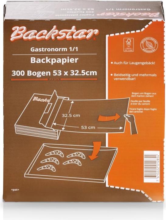 Actual product image Backstar professional arch 300x GN 1/1 (53 x 32.5 cm)