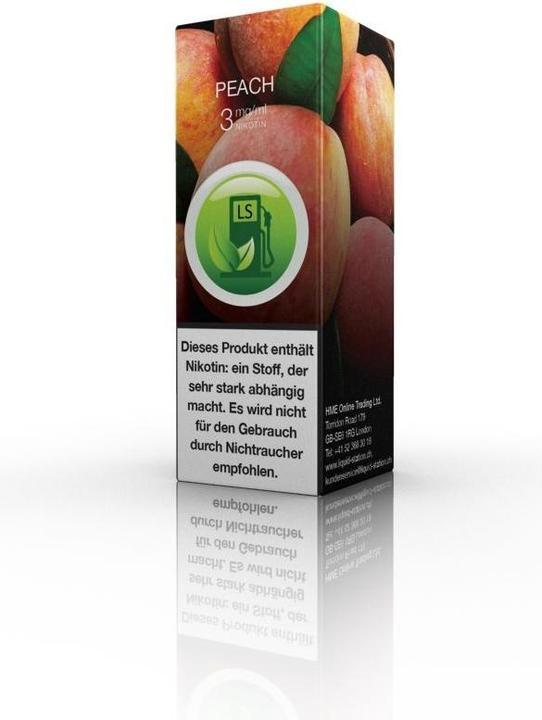 Liquid Station Pêche 9mg (Pêche)