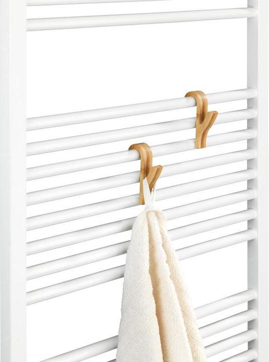 Produktbild Wenko Haken Handtuchheizkörper 2er