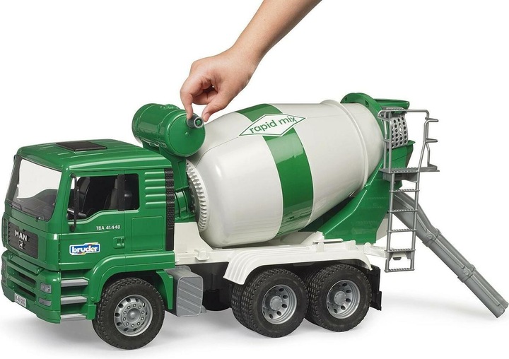 Actual product image Bruder Concrete mixer truck