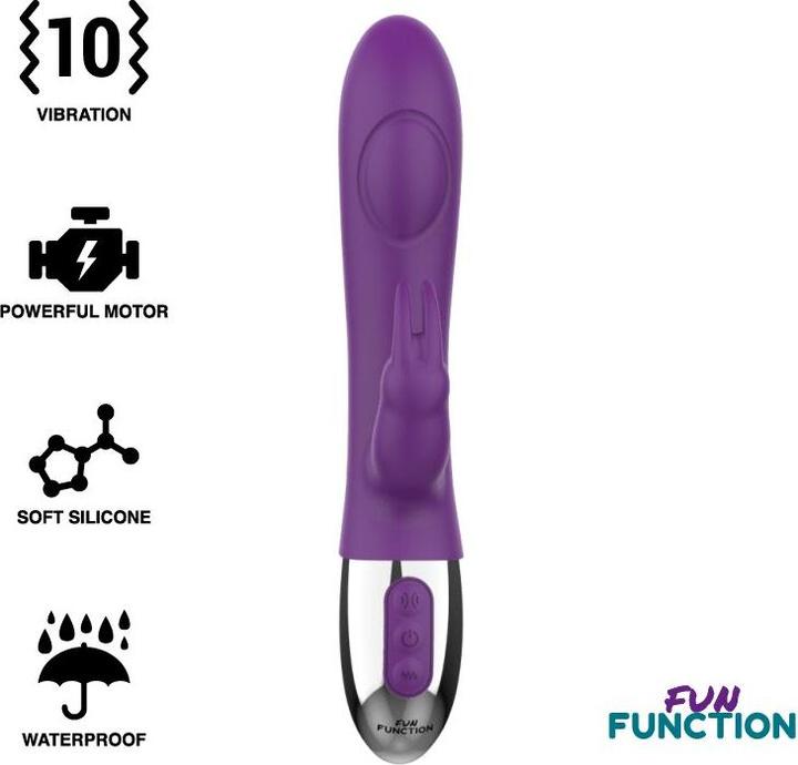 Immagine prodotto Fun Function Vibratore Rabbit "Combi Double Tapping