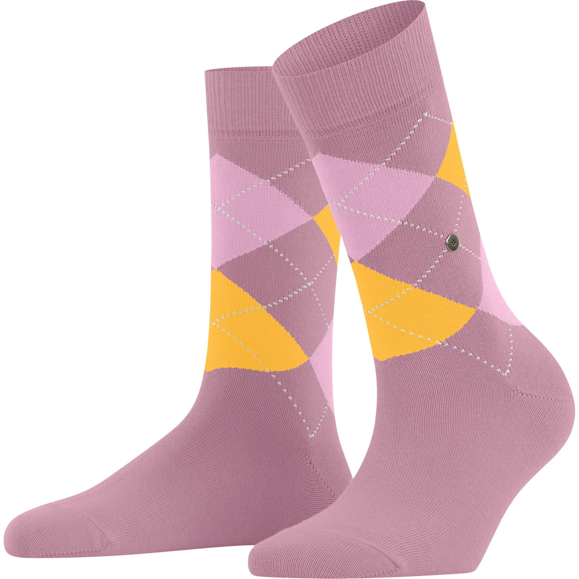Burlington, Damen, Socken, Socken Casual Bequem sitzend Queen, Rosa, (36 - 41)