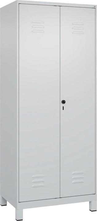 Actual product image C+P Black and white locker Classic PLUS (80 cm, 195 cm)