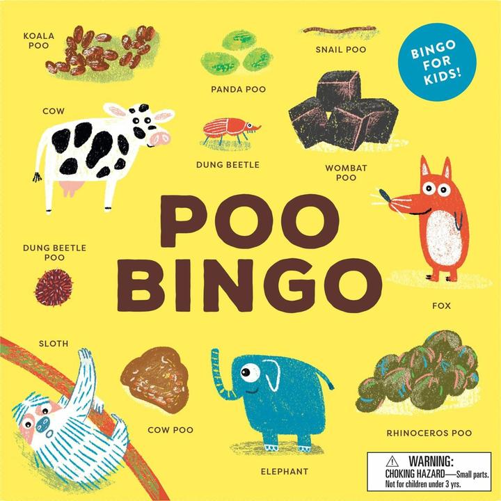 Actual product image Poo Bingo (English)
