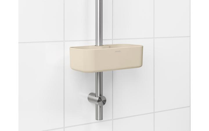 Produktbild Brabantia Duschmittelhalter ReNew Beige (7.5 x 14 x 24.5 cm)