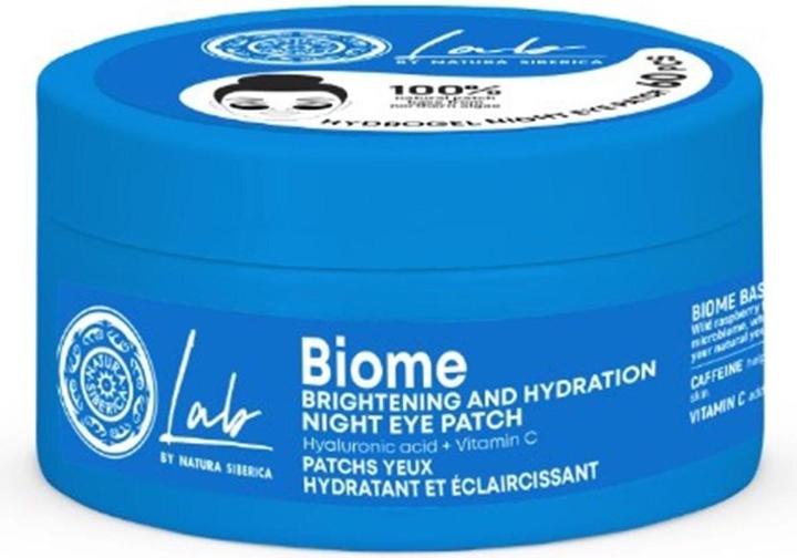 Produktbild Natura Siberica Lab Biome Night Eye Patches Radiance and Hydration 60 Patches (Augenpatches, 60 ml, Nacht)