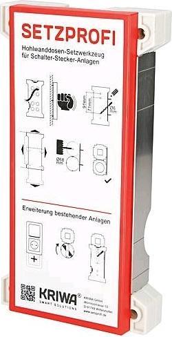 Produktbild Kriwa SetzProfi für Hohlwanddosen