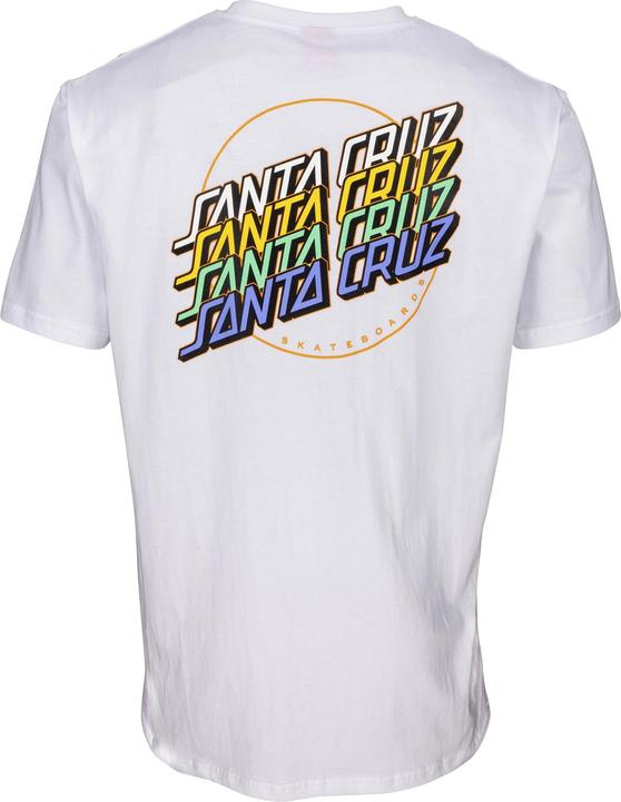 Actual product image Santa Cruz Multi Strip T-Shirt (L)
