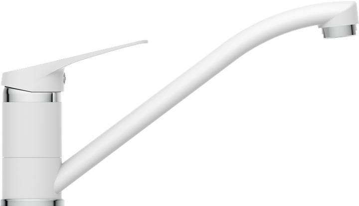 Produktbild Eisl Wasserhahn Küche SPEED Spültischarmatur Weiss Chrom Schwenkbar NI182SCR-W