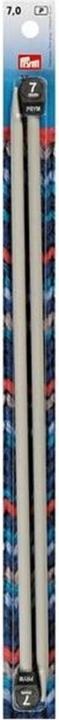 Produktbild Prym Stricknadeln 7.00 mm, Alu, 2 Stück, Grau