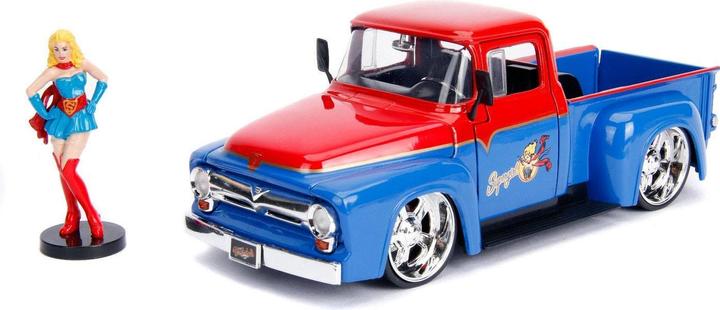 Produktbild Jada DC Bombshells Diecast Modell Hollywood Rides 1/24 1956 Ford F100 mit Super Girl Figur